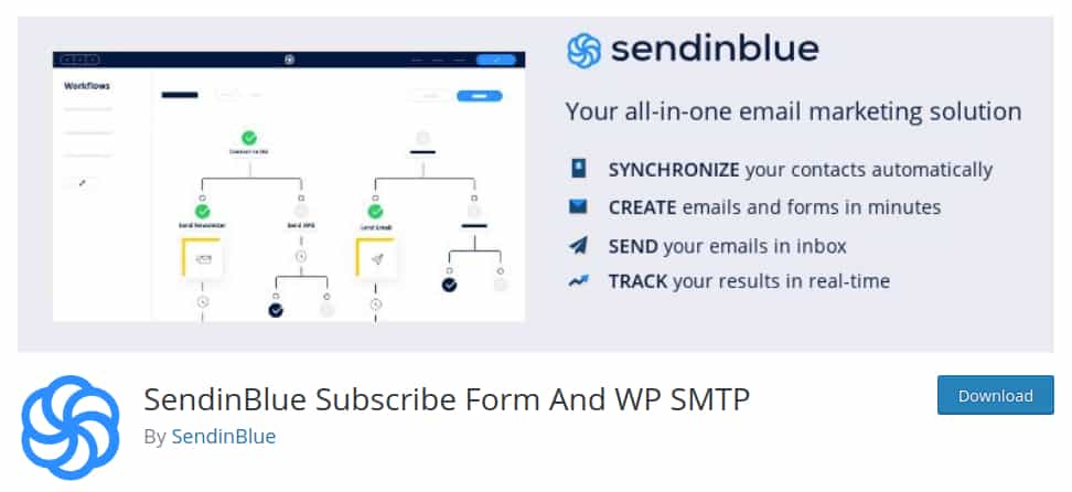 Best Free wordpress Plugin For Email SendinBlue